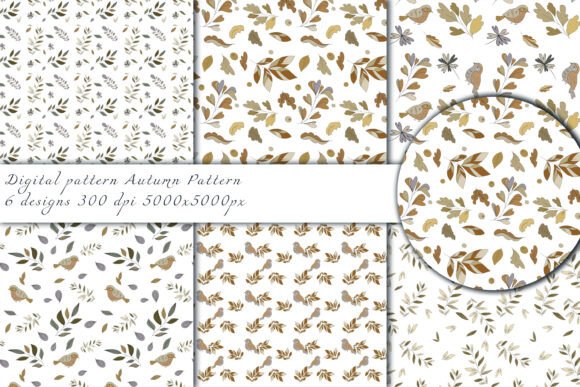 Autumn Pattern for Creative Projects