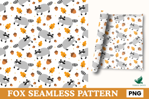 Fox Seamless Pattern - 13