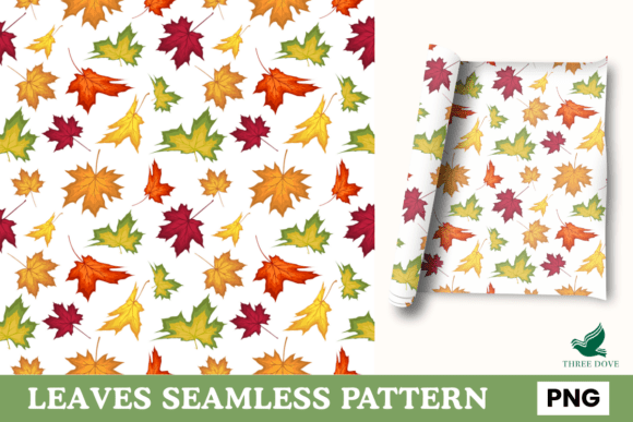 Leaf Seamless Pattern - 08