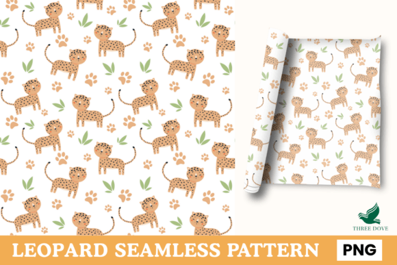 Leopard Seamless Pattern - 01