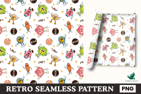 Retro Seamless Pattern - 09