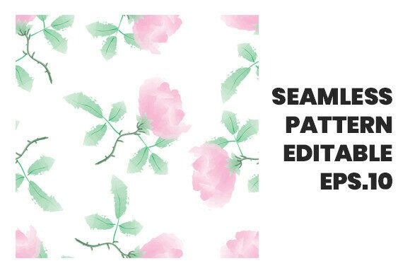 Vector Seamless Pattern Floral Brush: A Versatile Tool for Textile Design